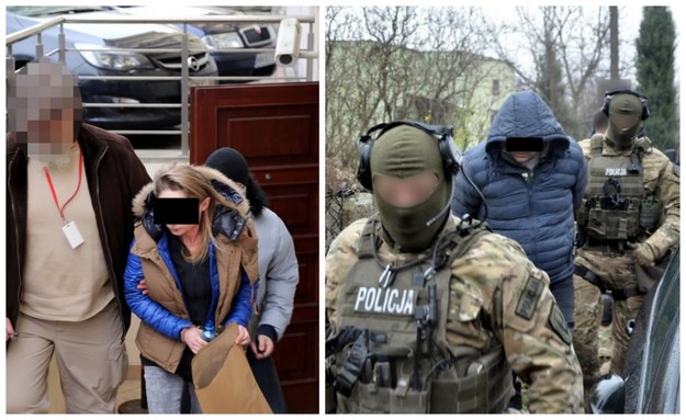 Policjanci zatrzymali 44-letniego Rafała S. i 37-letnią Annę C /Policja