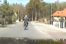Policjant skazany za śmierć uciekającego motocyklisty