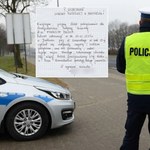 Policjant wystawił kierowcy mandat. Po kilku dniach przyszedł zaskakujący list