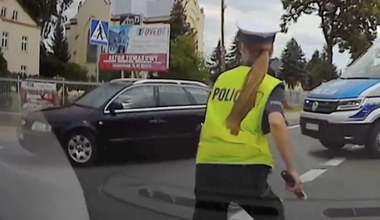 Policjantka machnęła, pojechał dalej. Co grozi za niezatrzymanie się do kontroli?