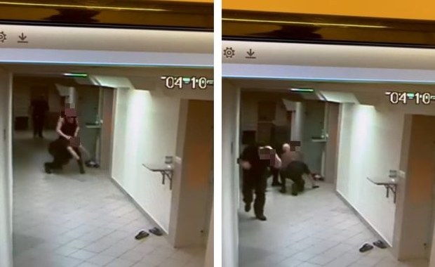 Policjantów zgubiła rutyna? Islandczyk pobił funkcjonariuszy w izbie zatrzymań [NAGRANIE]