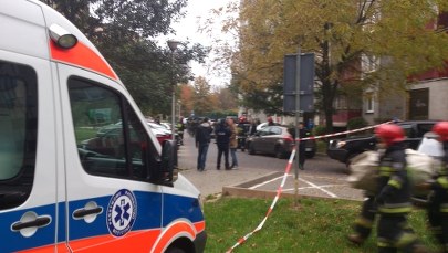 Policyjna akcja na Gocławiu. Desperat strzelił do funkcjonariusza