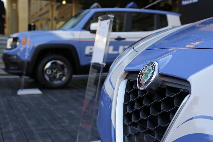 Policyjna Alfa Romeo i Jeep /Informacja prasowa
