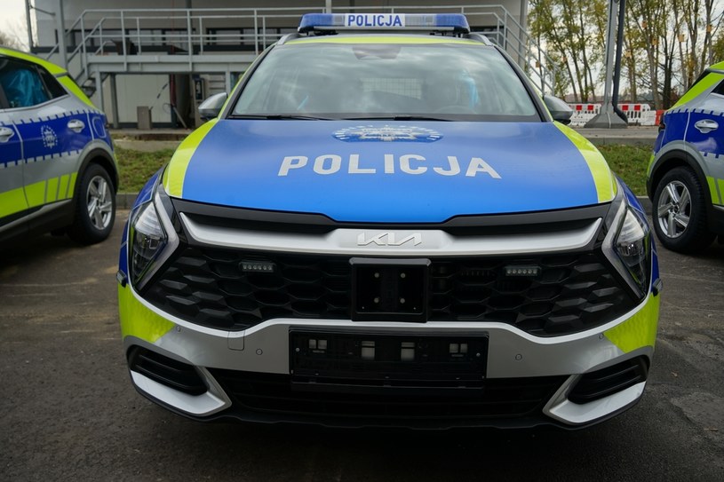 Policyjna Kia Sportage /Policja