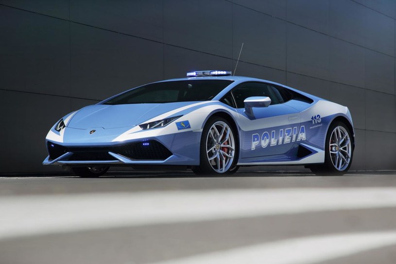 Policyjne Lamborghini Huracan /Informacja prasowa