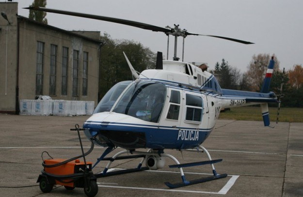 Policyjny Bell 206B-III Jet Ranger /Informacja prasowa