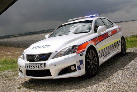 Policyjny lexus IS-F /Informacja prasowa