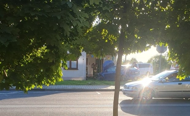Policyjny pościg. Auto wjechało w żłobek