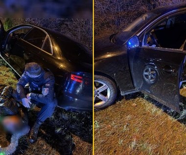 Policyjny pościg na Dolnym Śląsku. Za kierownicą audi pijany 19-latek