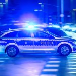 pościg Policyjny pościg ulicami Krakowa. Dwaj funkcjonariusze ranni