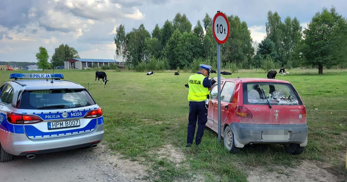 Policyjny pościg za 11-latkiem. „Chciał się tylko przejechać” Fot. KPP Bielsk Podlaski /Policja