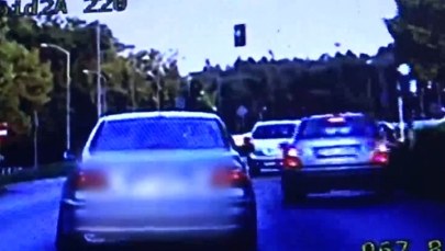 Policyjny pościg za kierowcą bmw. W środku niemowlę