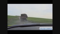 Policyjny pościg za pijanym rolnikiem na traktorze