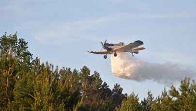 Poligon w ogniu. Podkarpaccy strażacy walczą z żywiołem