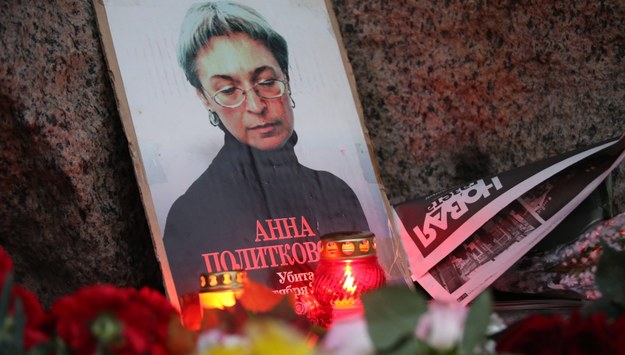 Politkowska została zastrzelona 7 października 2006 roku /Peter Kovalev/TASS /PAP/EPA
