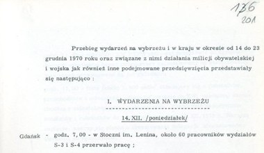 "Polityczna decyzja o użyciu sił milicyjnych"