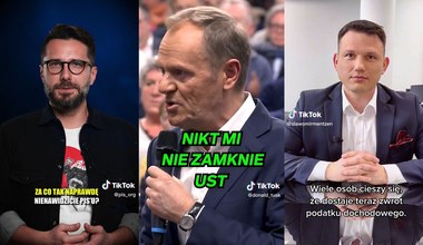 Polityczny przegląd TikToka. Dziambor, Kołodziejczak, Tusk i Lewica na czele