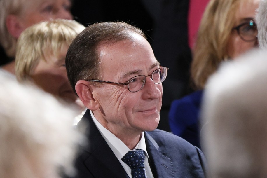 Polityk PiS Mariusz Kamiński podczas Warszawskiej Konwencji Prawa i Sprawiedliwości (3 lutego) /Paweł Supernak /PAP