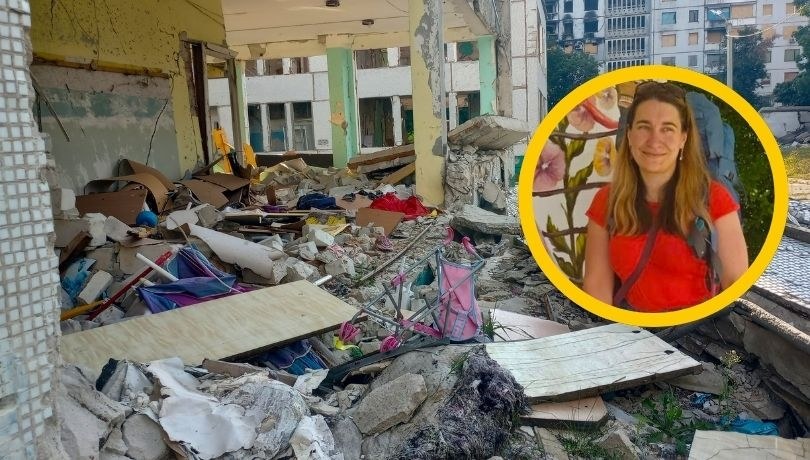 Polka napisała książkę o tym, czego doświadczyła niosąc pomoc Ukraińcom /Grażyna Sławińska /Archiwum prywatne