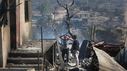 Polka z Aten: Jest gorąco. Zabójczy koktajl przynoszący pożary