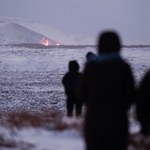 Polka z Islandii o erupcji wulkanu: Spektakularna. Teren jest zamknięty 