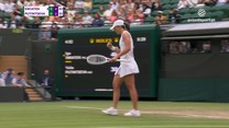 Polki na Wimbledonie. Popisowe zagrania naszych reprezentantów. WIDEO 