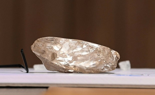 Półkilogramowy diament z Botswany będzie szlifowany w Antwerpii