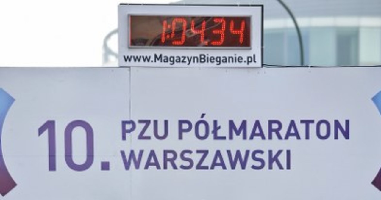 Półmaraton w Warszawie 