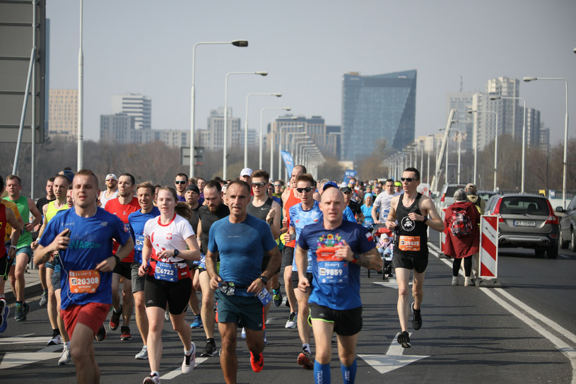 Półmaraton Warszawski, zdjęcie z 2019 roku /Piotr Molecki /East News