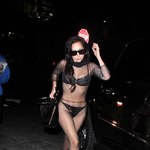 Półnaga Lady Gaga na ulicy