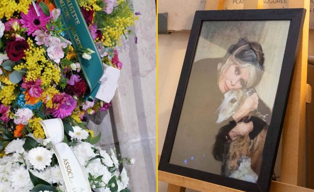 Polne kwiaty zamiast róż. Tak wyglądał pogrzeb Brigitte Bardot 