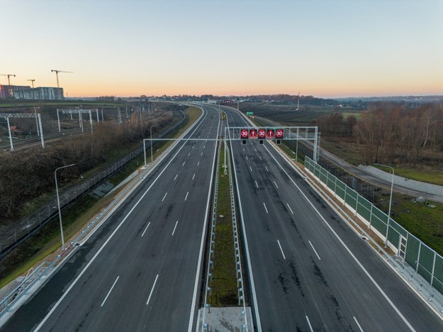 Północna Obwodnica Krakowa S52, okolice węzla Mistrzejowice /Jan Graczynski/East News /East News