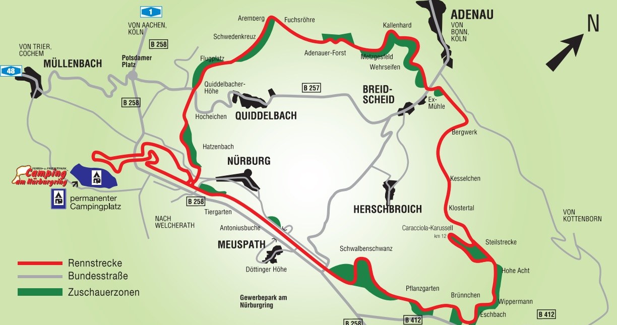 Północna Pętla toru Nurburgring to miejsce jedyne w swoim rodzaju /Informacja prasowa