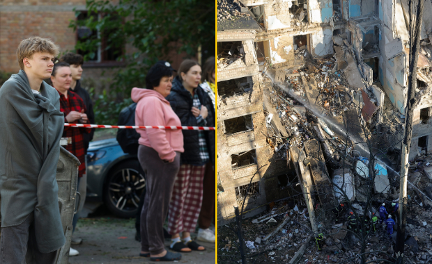 Północnokoreańskimi pociskami w Kijów. Zabici i ranni po ataku Rosjan