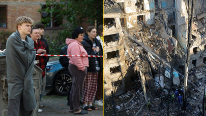 Północnokoreańskimi pociskami w Kijów. Zabici i ranni po ataku Rosjan