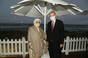 Północny Cypr: Recep Tayyip Erdogan odwiedził "miasto duchów"