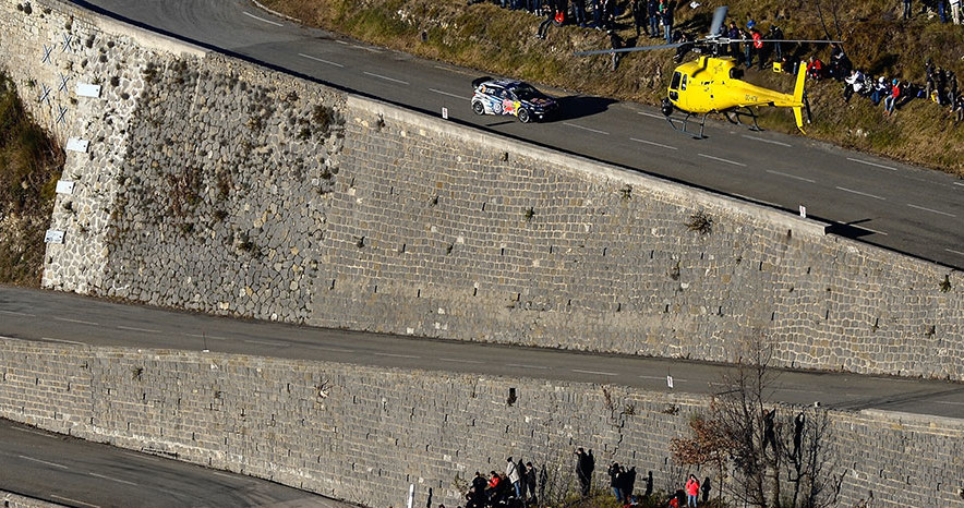 Polo WRC na odcinkach specjalnych Rajdu Monte  Carlo /Informacja prasowa