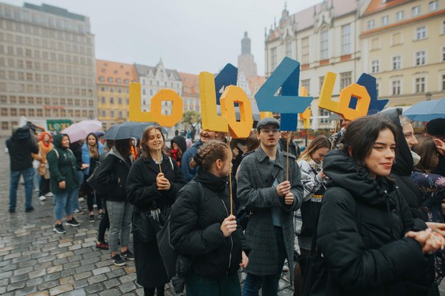 Polonez dla Fredry na wrocławskim Rynku /Paweł Pyclik /RMF FM