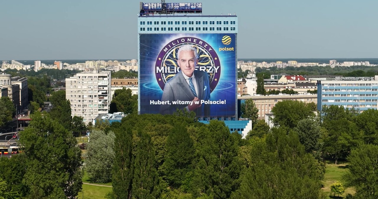 Polsat wita Huberta Urbańskiego /Polsat /materiały prasowe