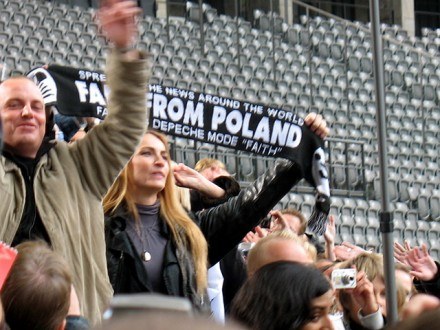 Polscy fani w Berlinie fot. Krzysztof Saganowski /