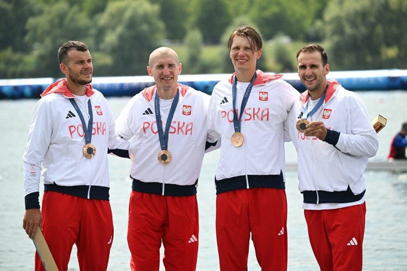 Polscy medaliści zobaczyli to dopiero na powtórkach. 