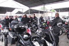 Polscy motocykliści żegnają tragicznie zmarłych Węgrów