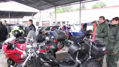 Polscy motocykliści żegnają tragicznie zmarłych Węgrów