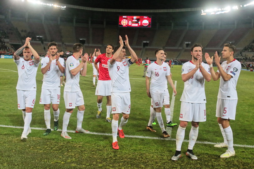 Polish footballers after the defeat Macedonia / Andrzej Lange / PAP