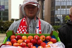 Polscy rolnicy protestowali w Brukseli 