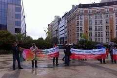 Polscy rolnicy protestowali w Brukseli 