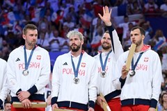 Polscy siatkarze odebrali srebrne medale olimpijskie