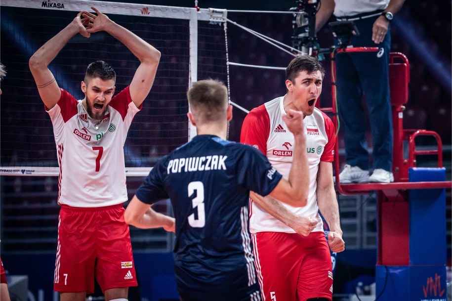 Polscy siatkarze w meczu z Kanadą / fot. FIVB /