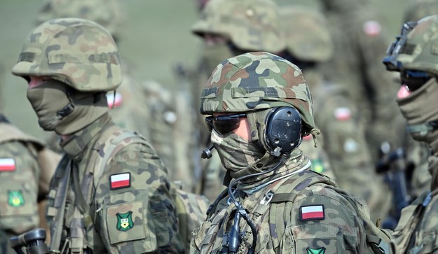 Polscy żołnierze na zdjęciu z 6 maja 2022 roku / 	Marcin Bielecki    /PAP