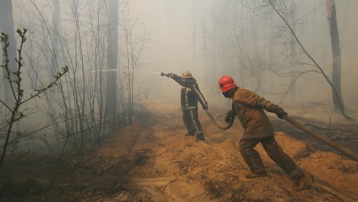 Polska Agencja Atomistyki: Pożary wokół Czarnobyla nie zagrażają Polakom